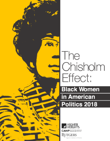 Chisholm Effect: Black Women in America Politics 2018 Magazine Cover