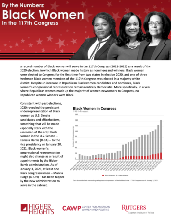 By The Numbers: Black Women in the 117th Congress Magazine Cover